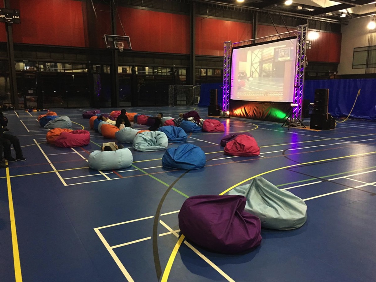 Pop Up Cinema at Carnes Hill Recreation Centre