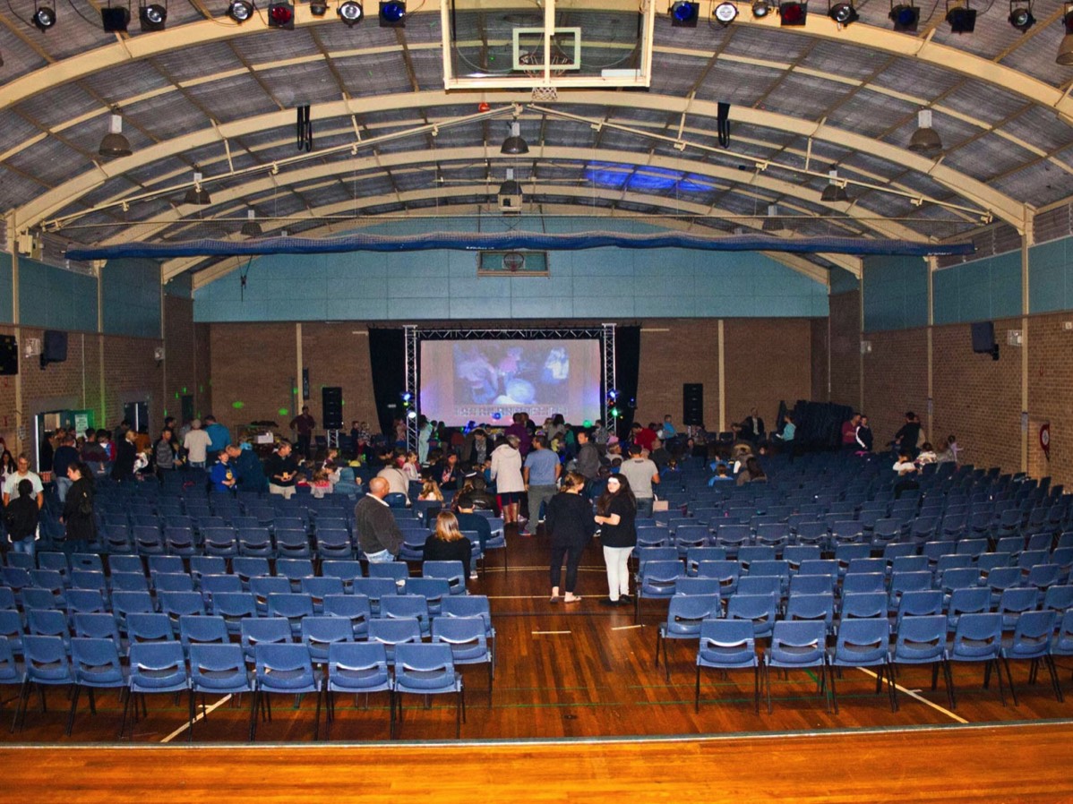Pop Up Cinema at St Lukes Grammer School