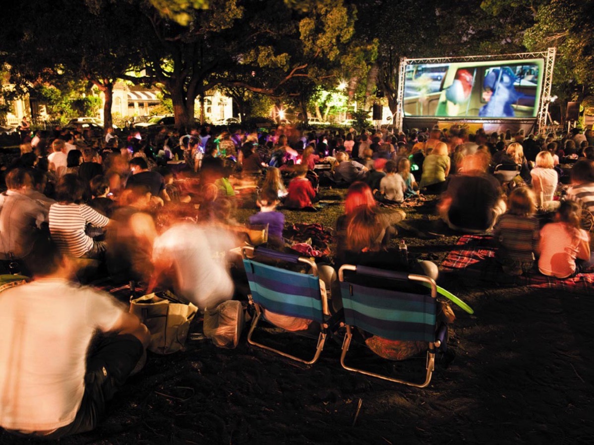 Pop Up Cinema Outdoor Movie Night