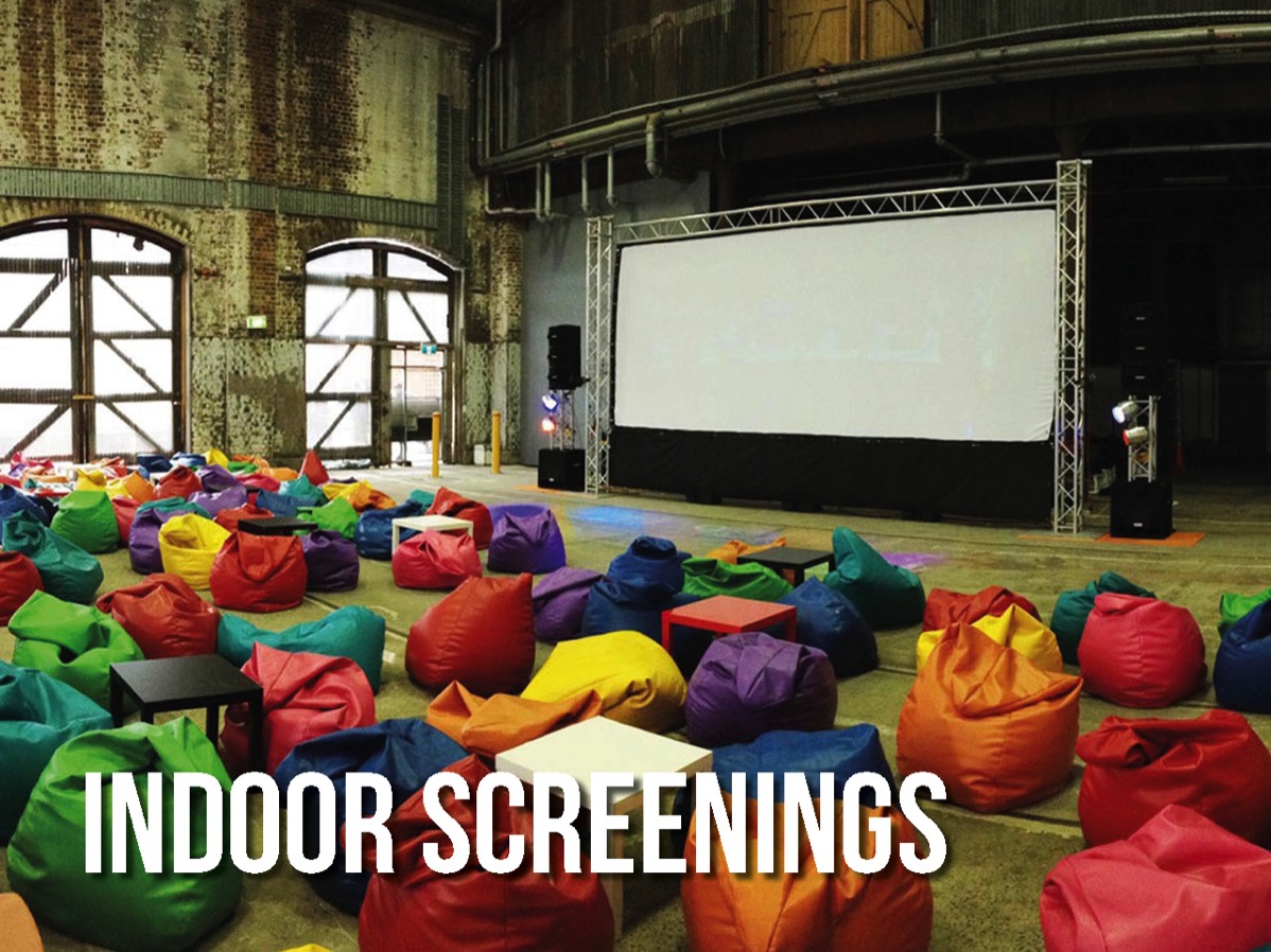 Pop Up Cinema Indoor Screenings
