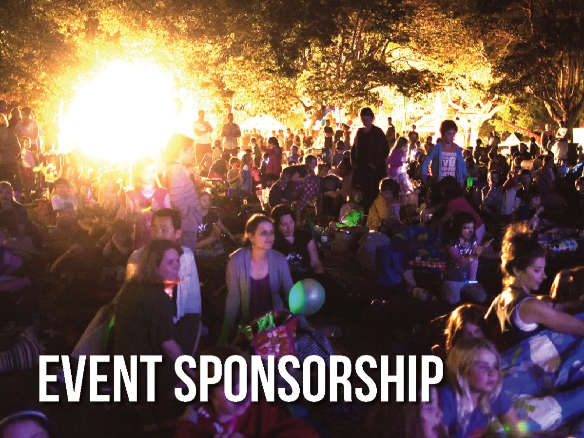 Pop Up Cinema Event Sponsorship