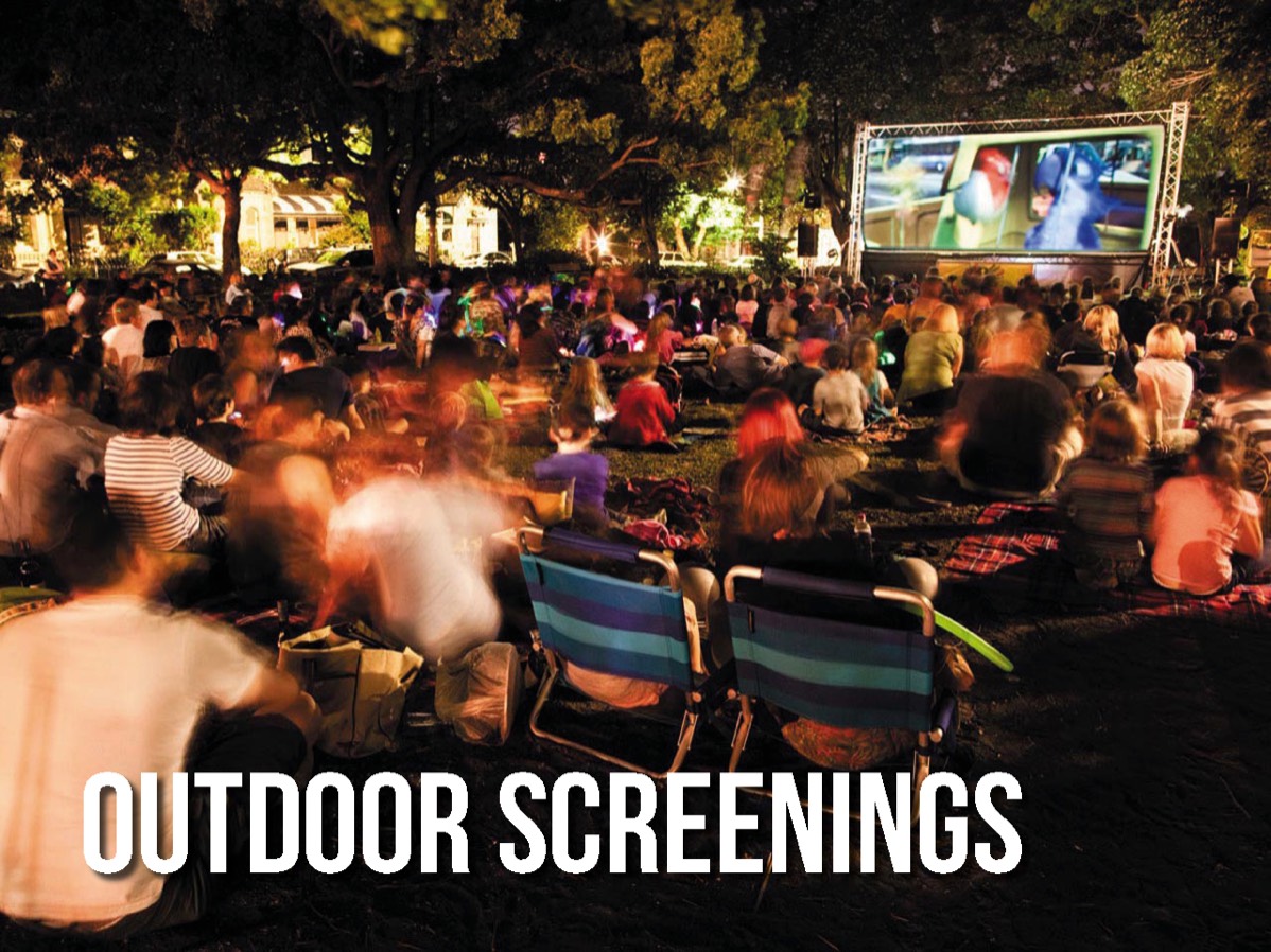 Pop Up Cinema Outdoor Screenings